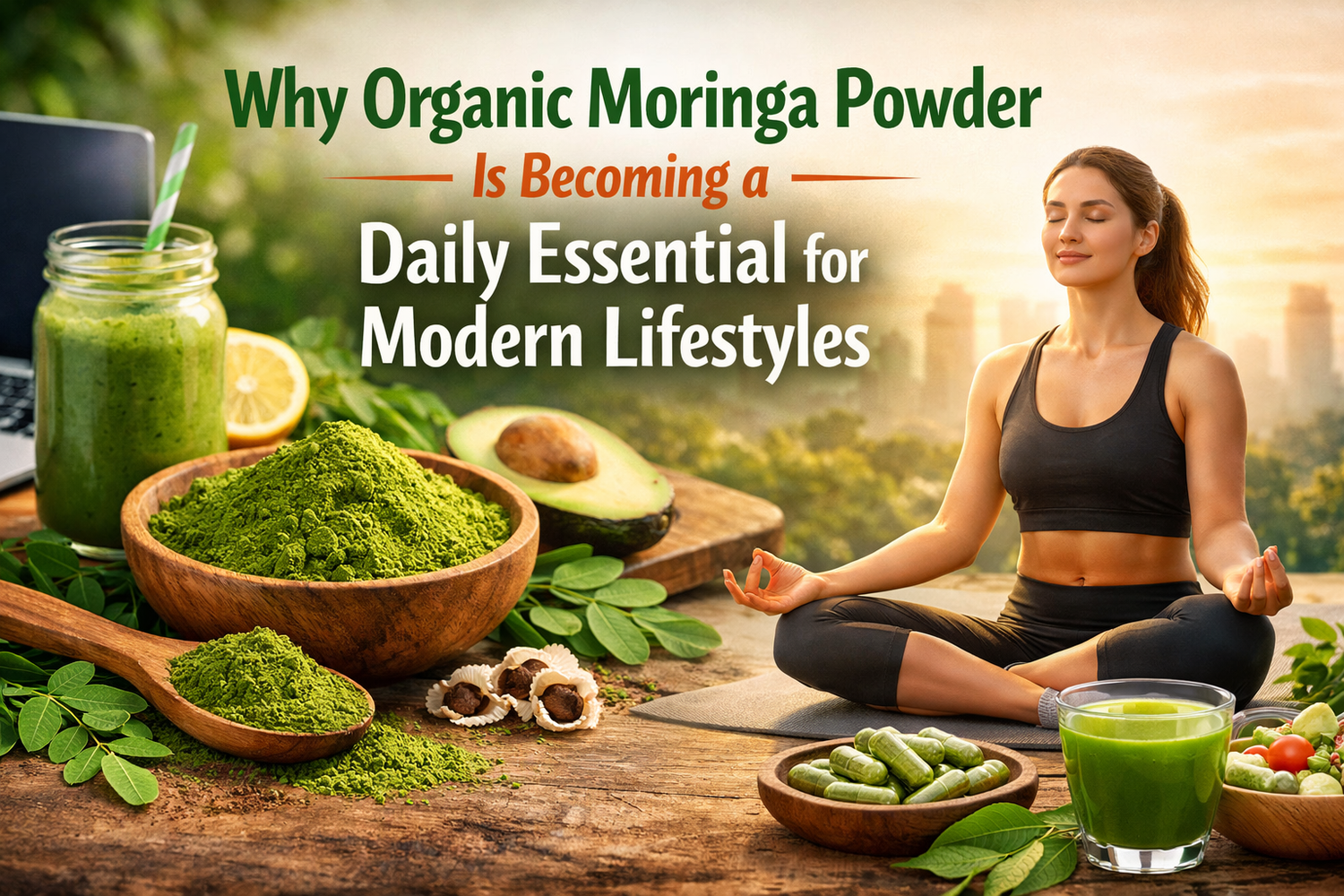 Why Organic Moringa Powder Is Becoming a Daily Essential for Modern Lifestyles