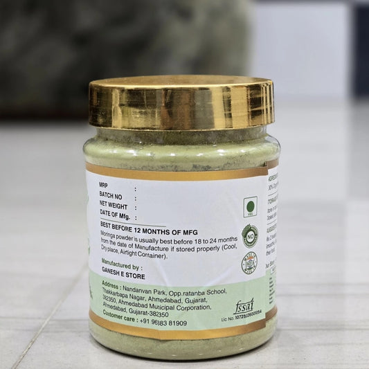 Moringa Powder l Vegan Superfood l Rich in Antioxidants and Immune Vitamins